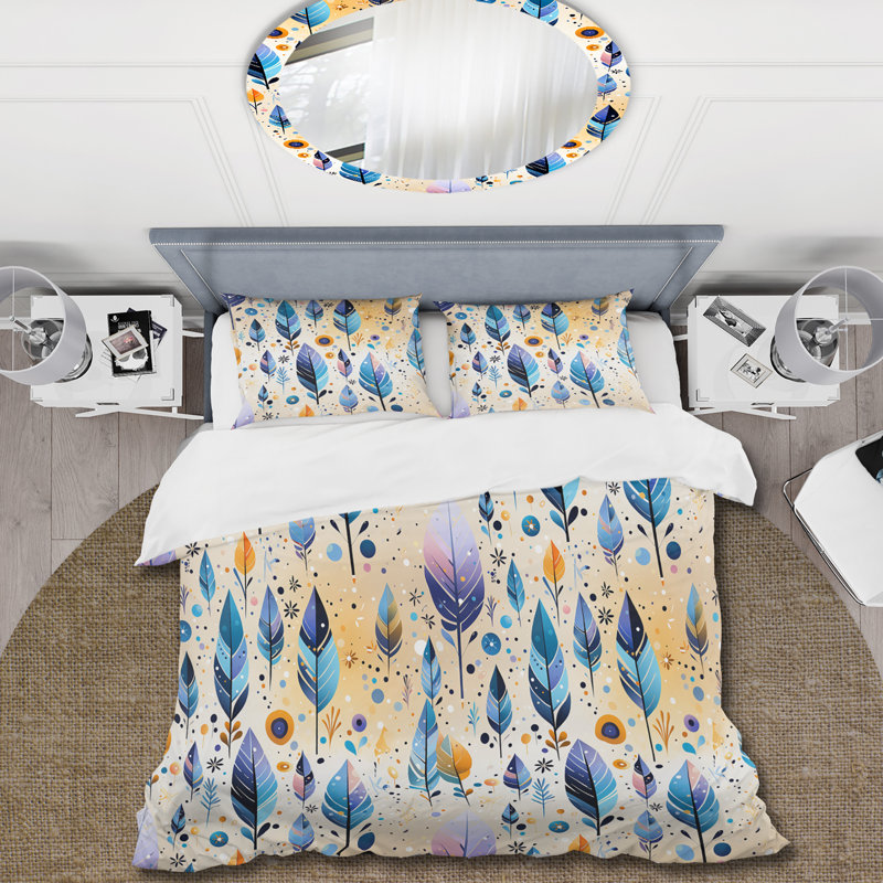 Literie Tribal Dreamscape, Housse de couette simple + 1 taie décorative stan
