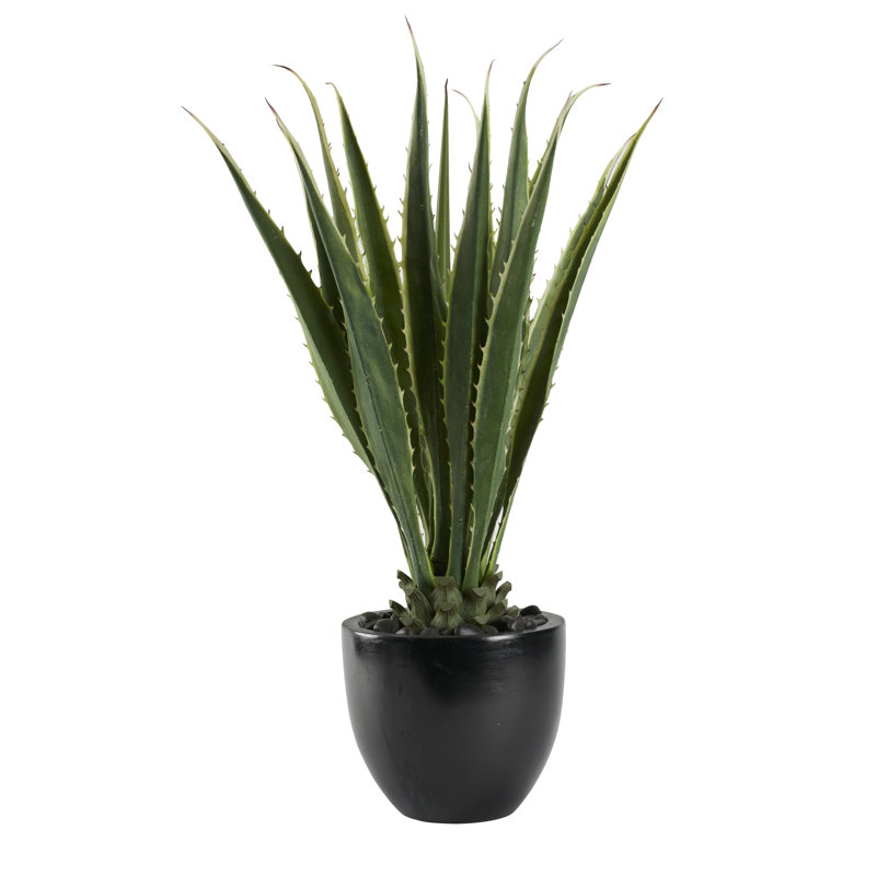 48'' Faux Agave Plant in Planter