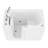 Therapeutic Tubs 30 in. x 53 in. Left Drain Quick Fill Walk-In Air Tub in White-3141069-3141070