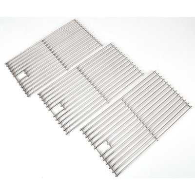 Paquet de 3 grilles de cuisson en acier inoxydable pour gril 4-B, 6-B, chaque grille mesure 17,7 pouces x 9,45 pouces