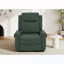 Fauteuil inclinable manuel pivotant à 270 ° avec massage et chauffage et poche latérale-131655132