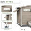 Niche pour chien en bois avec porche Haiya-2093084866-2093084865