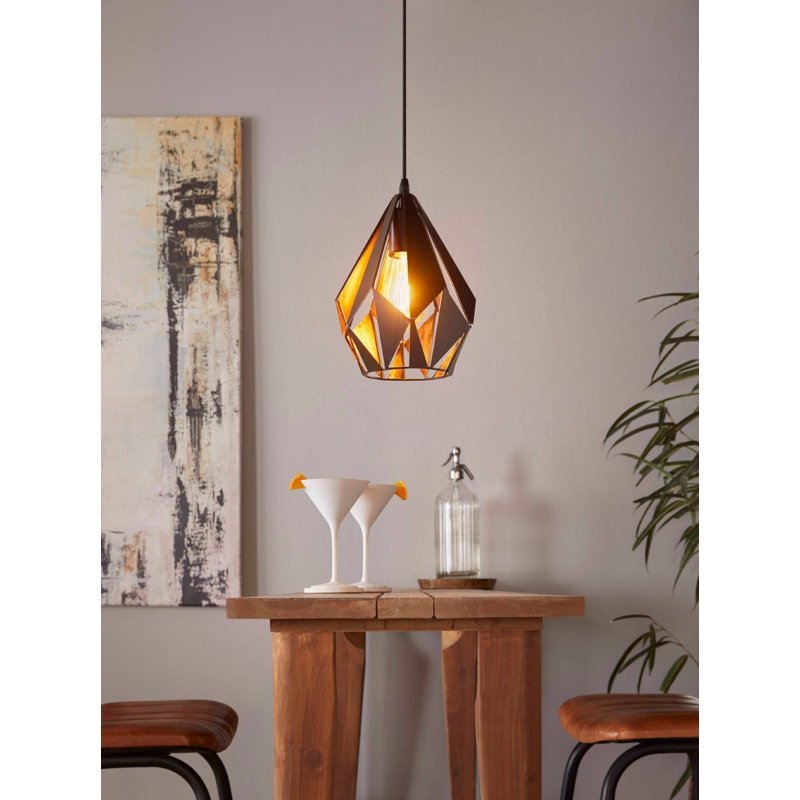 Aldrich 1 - Light Unique/Statement Pendant, Black