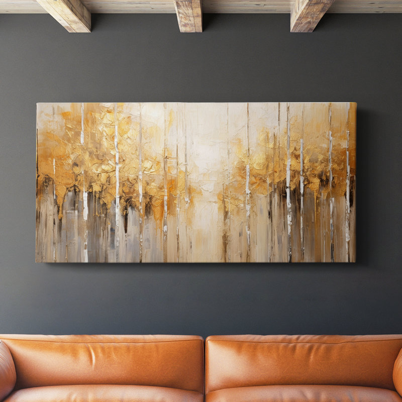 Abstract Series 10 # CXVII-Gallery, toile tendue, H 16 po x l 32 po