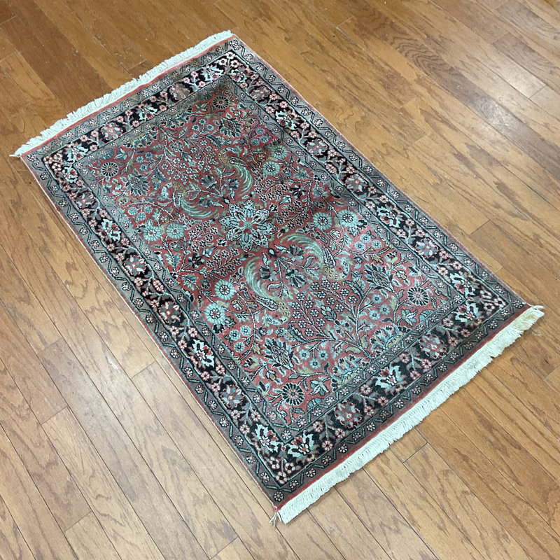  Handmade Kashmiri Silk Rug