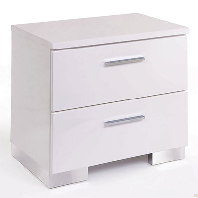 Table de chevet 2 tiroirs