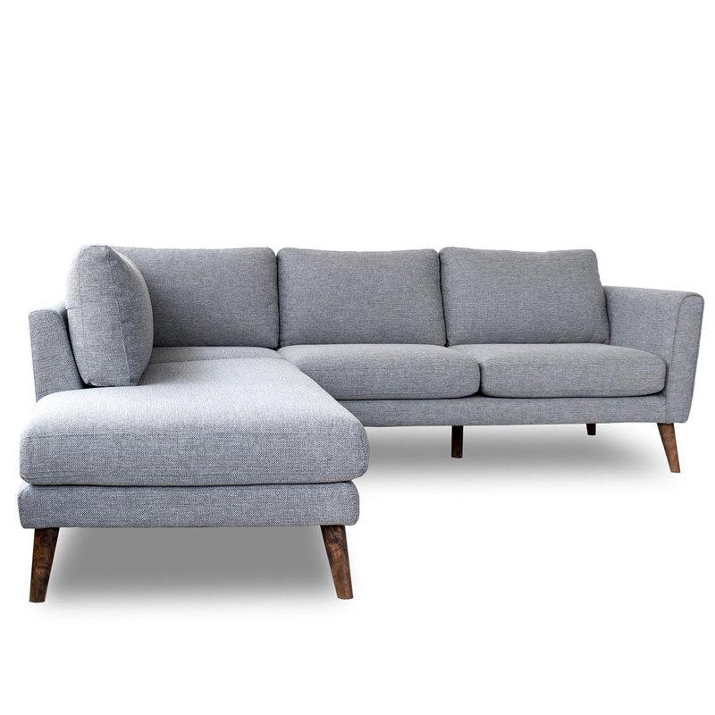 Glenda 98" Wide Sofa & Chaise, Left Hand Facing