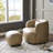 Overstreet 23" Wide Faux Leather Upholstered Ottoman-290593067