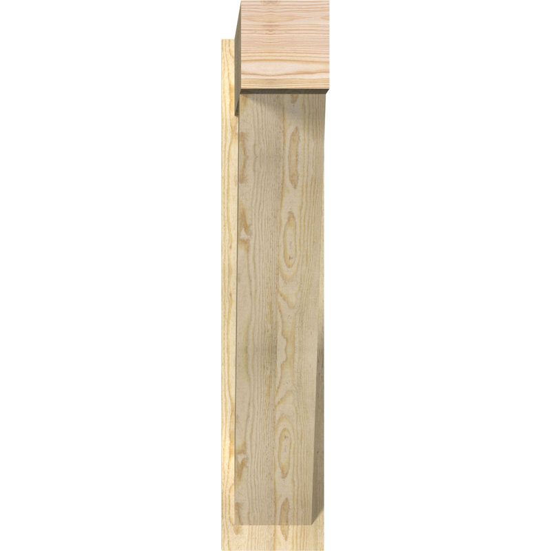 Pavé traditionnel traditionnel, P 36 po x H 40 po, Sapin Douglas de 8 po (sciage brut)