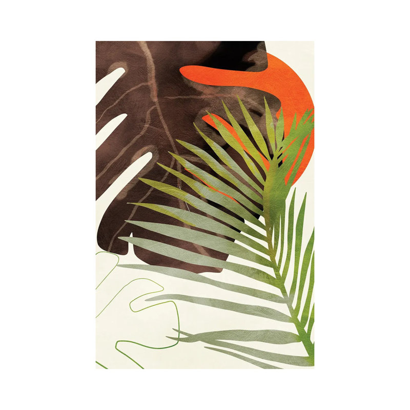 Leaves Nature I by Ana Rut Bré - Wrapped Canvas Gallery-Wrapped Canvas Giclée, 66.04 cm H x 45.72 cm W