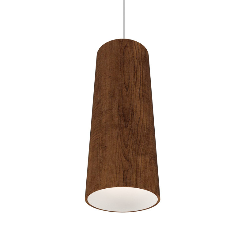1 - Light Single Pendant, Imbuia