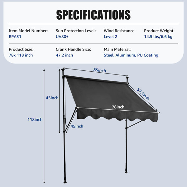Dimensions du produit