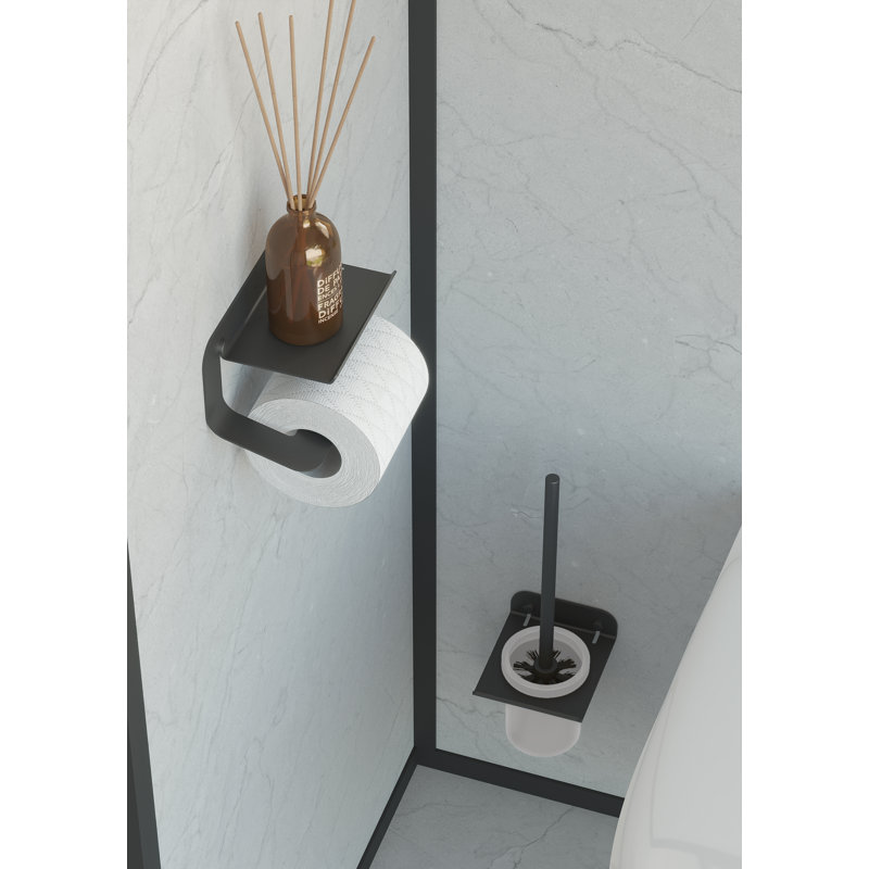 Quick WC Brush Set - White, Black