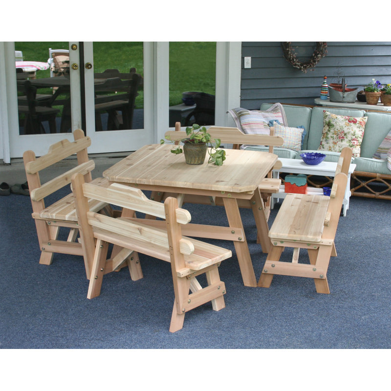 Rosalind Wheeler Cecilio 5 Piece Dining Set | Wayfair