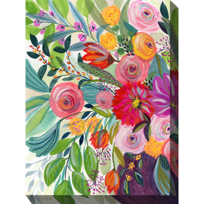 Danyel All-Weather Canvas Plants & Flowers Wall Decor