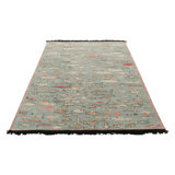 Burano Hand Knotted Wool Animal Print Area Rug