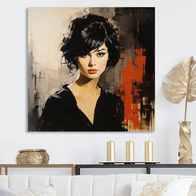 1950S Fashion Vintage Woman II - Fashion Canvas Art