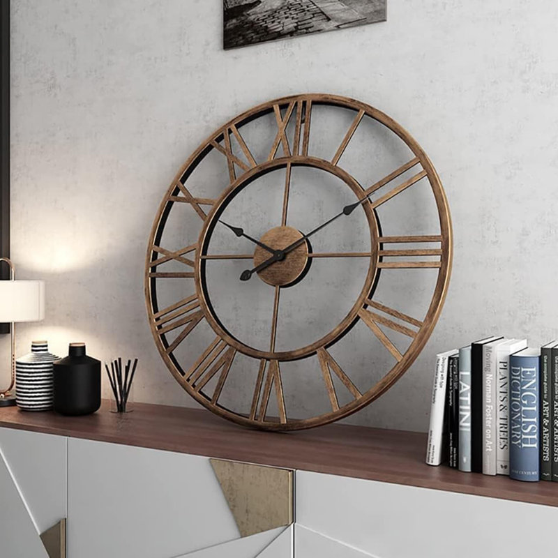 Adrienna Metal Wall Clock