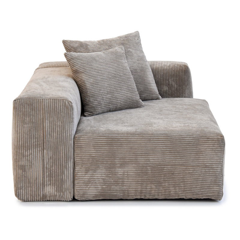 Fauteuil de chambre Nikodemos, Marron clair