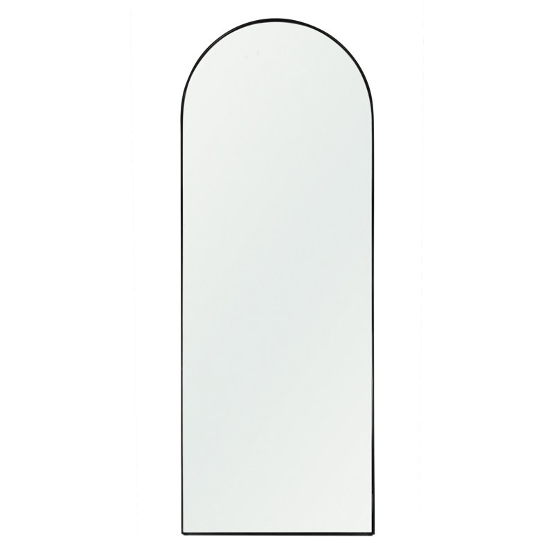 Metal Oval Floor Mirror