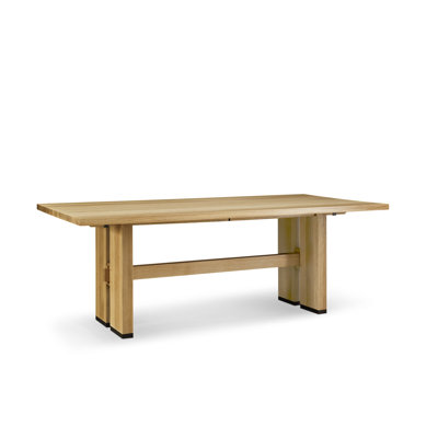 Table de salle à manger à tréteaux Portfolio120 Welland
