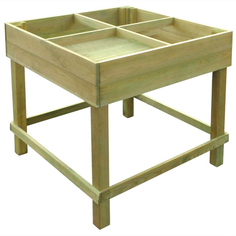 Beau Wood Raised Garden Bed