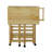 Hession Solid Wood Kitchen Cart
