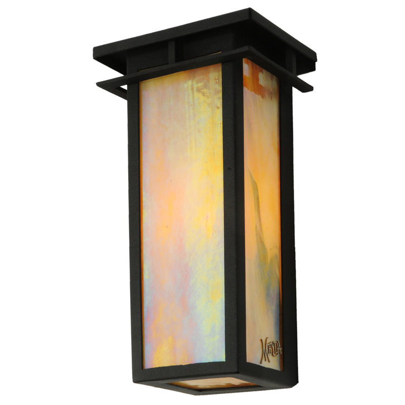 Portico Mission 1 - Light Outdoor Bulkhead Light, 1 x 60 W MED
