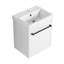 Meuble-lavabo flottant mural avec lavabo en céramique-73486540