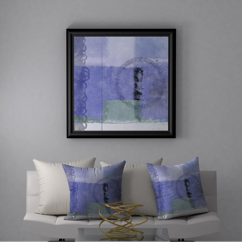 Reversible Throw Pillow, 24" x 24"