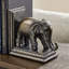 Nolley Ornate Elephant Non Skid Bookends