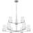 Ephemerine 9 - Light Dimmable Tiered Chandelier-253080745