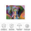 Éléphant bolognais 2 sur toile-98044264