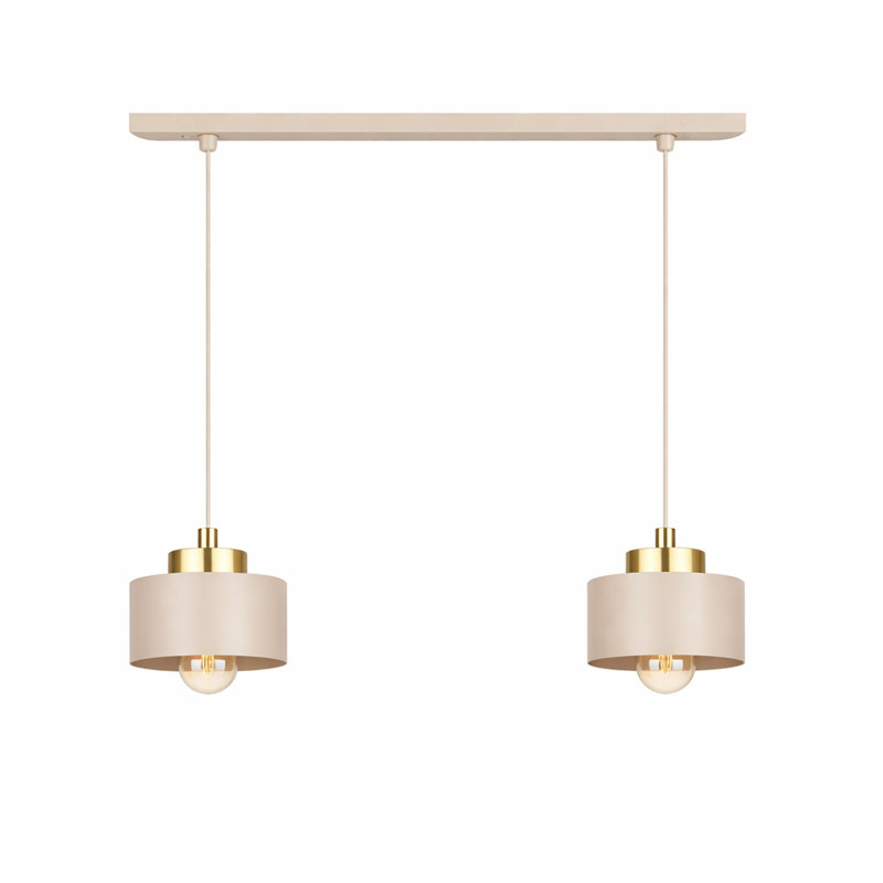 - Light Pendant, 50, Beige/Gold, 2
