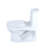 TOTO® Eco UltraMax® One-Piece Round Bowl 1.28 GPF Toilet, Cotton White-4727919