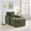 Fauteuil d'appoint confortable en velours côtelé-130770138