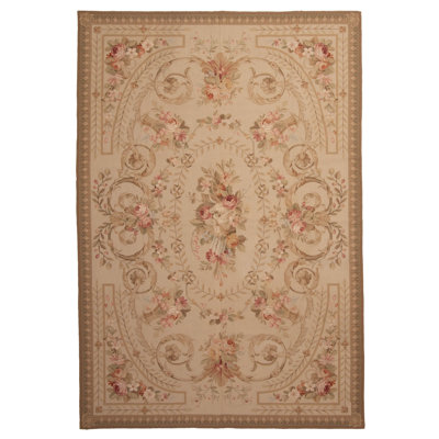 Dynasty Khaki Tapestry Kilim 6'0" x 9'0"