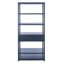 Bibliothèque moderne Amelia Etagere avec 5 tablettes et tiroir discret-1180137189