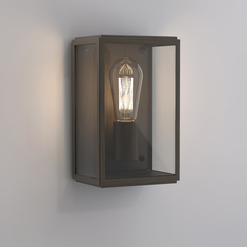 Homefield 1 - Light Outdoor Flush Mount, Bronze