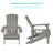 Armenio Outdoor Adirondack Chair-1454376310
