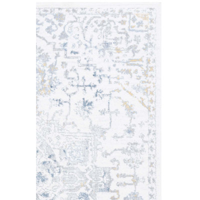 Lowrey White/Blue Rug