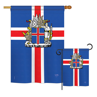 Double Sided Polyester Garden Flag