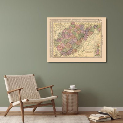 Art sur toile tendue Trent Austin Design® Hammond, West Virginia, Hammond, 1910