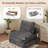 2-pack Corduroy Convertible Sofa Bed - Foldable Lazy Couch With Cushion For Living Room-116988433