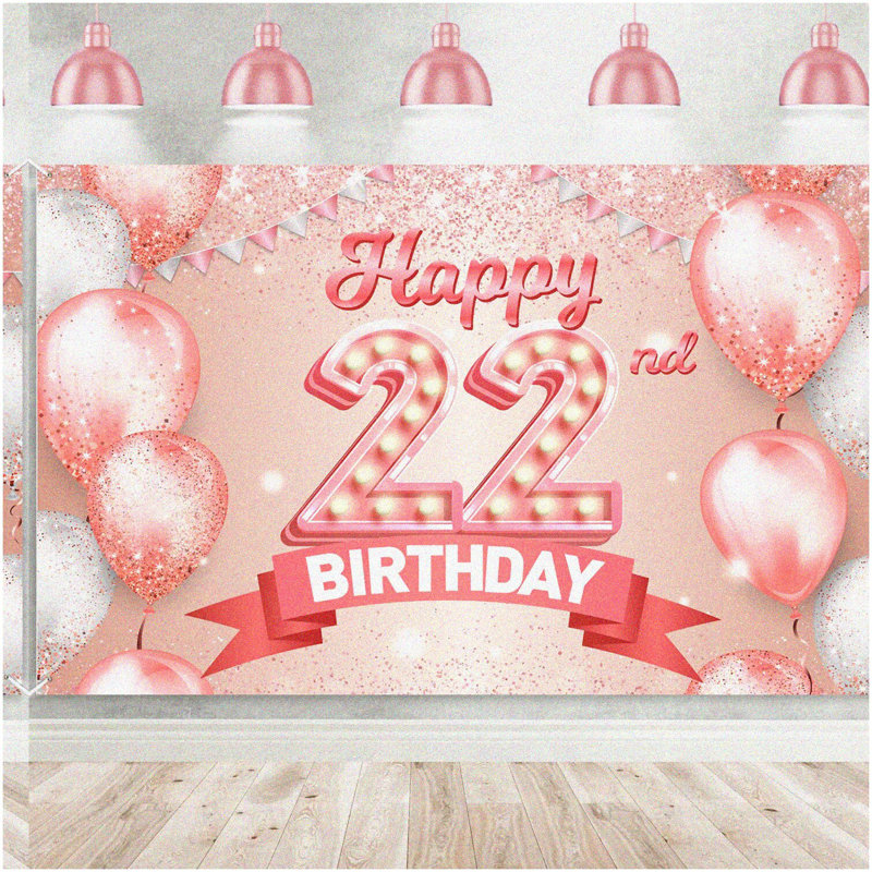 Boxing Bash Birthday Banner Backdrop