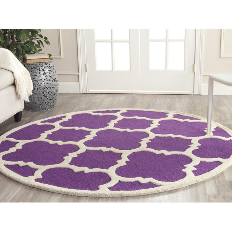 Cannen Hand Tufted Wool Geometric Rug