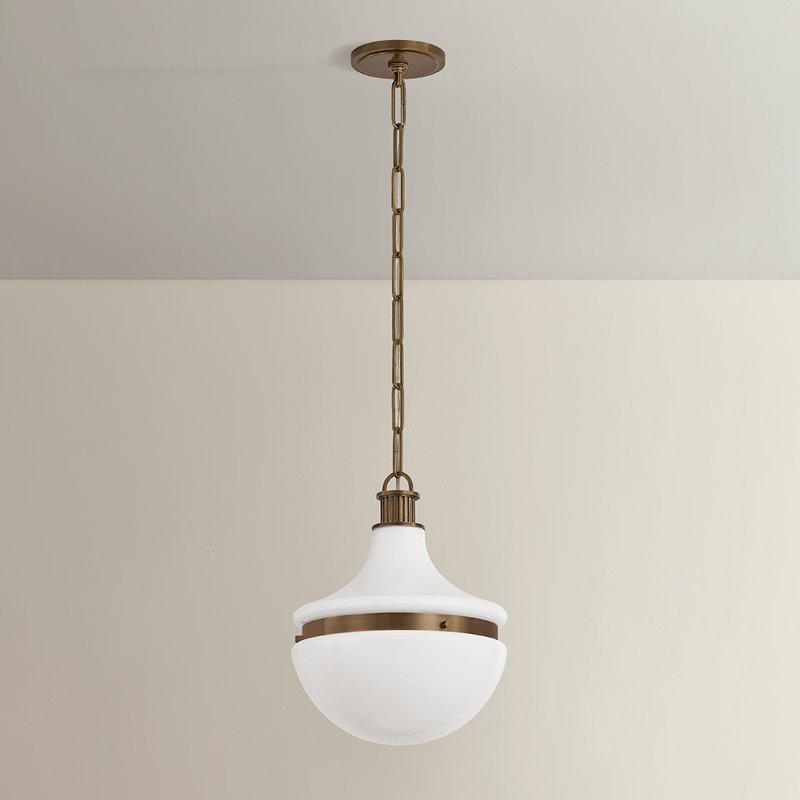 Luminaire suspendu Barryville, 15W, H 15,5 po x l 12 po x P 12 po