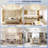 19.7 inch Low Profile Ceiling Fans with Lights and Remote-826018387