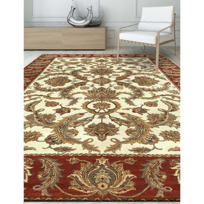Hand Knotted Wool Oriental Indoor Rug