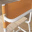 Meal - Chaise d'appoint Time pour salons confortables - Finition blanche, (ensemble de 2)